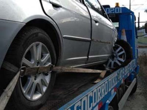 Guincho feito Civic em Araquari