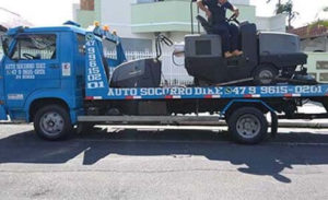 Transporte de Maquina de Limpeza